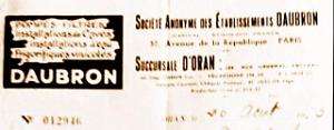 Oran Courriers pub 556